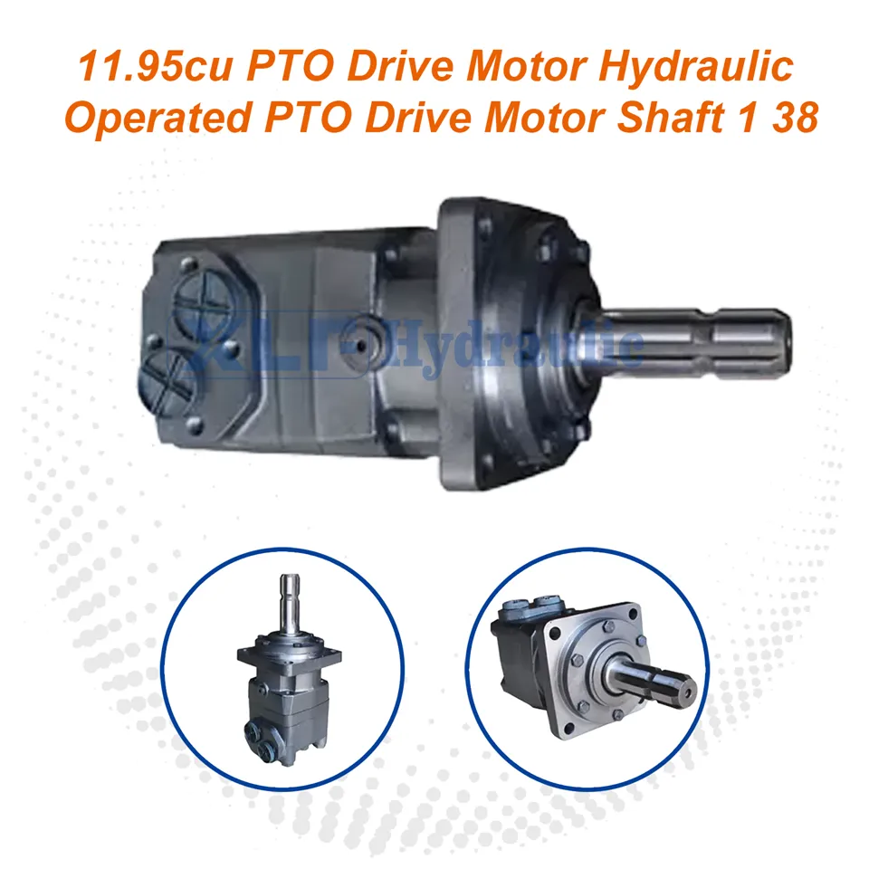 11.95cu Hidrolik Kumandalı PTO Tahrik Motoru 1 3/8" Şaft
